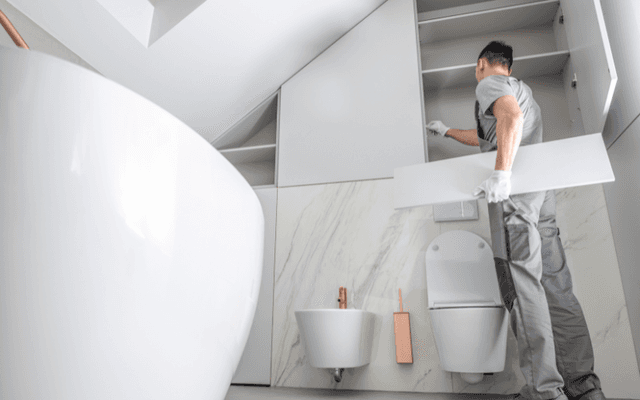 Bathroom remodeling example 1