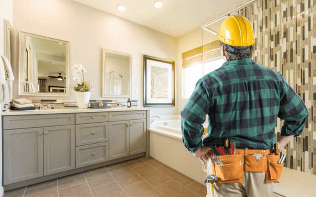 Bathroom remodeling example 2