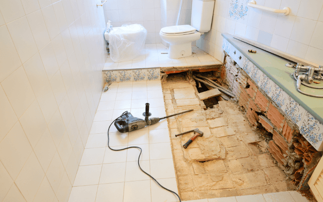 Bathroom remodeling example 3