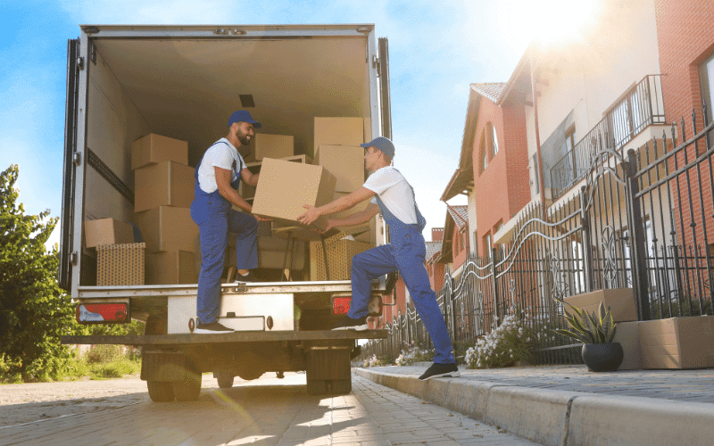 Moving service example