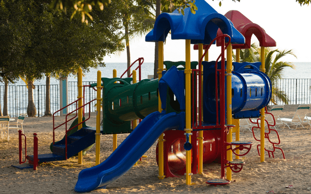 Playground assembly example 3