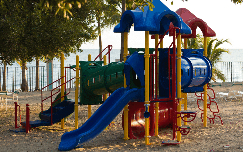 Playground assembly example 3